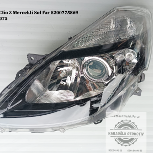 Renault Clio 3 Mercekli Sol Far 8200775869 7701061075