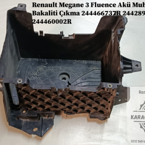 Renault Megane 3 Fluence Akü Muhafaza Bakaliti Çıkma 244466737R 244289148R 244460002R
