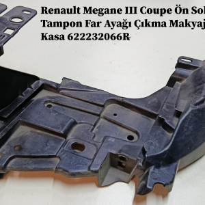 Renault Megane III Coupe Ön Sol Tampon Far Ayağı Çıkma Makyajlı Kasa 622232066R