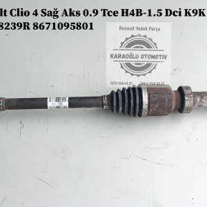 Renault Clio 4 Sağ Aks 0.9 Tce H4B-1.5 Dci K9K 391008239R 8671095801