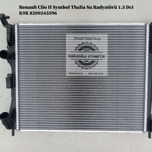 Renault Clio II Symbol Thalia Su Radyatörü 1.5 Dci K9K 8200245596