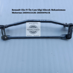 Renault Clio IV Ön Cam Silgi Silecek Mekanizması Motorsuz 288004542R-288008961R