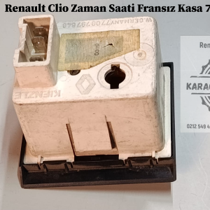 Renault Clio Zaman Saati Fransız Kasa 7700797648