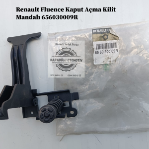Renault Fluence Kaput Açma Kilit Mandalı 656030009R