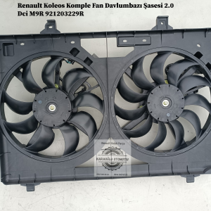 Renault Koleos Komple Fan Davlumbazı Şasesi 2.0 Dci M9R 921203229R