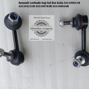 Renault Latitude Sağ-Sol Rot Kolu 551100011R 551103121R 551108783R 551100010R