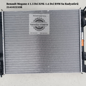 Renault Megane 4 1.5 Dci K9K-1.6 Dci R9M Su Radyatörü 214102235R