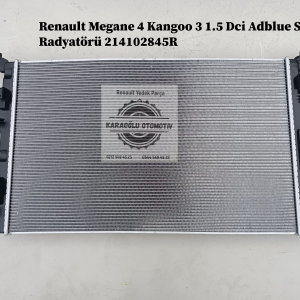 Renault Megane 4 Kangoo 3 1.5 Dci Adblue Su Radyatörü 214102845R