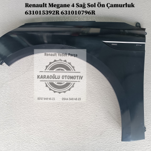 Renault Megane 4 Sağ Sol Ön Çamurluk 631015392R 631010796R