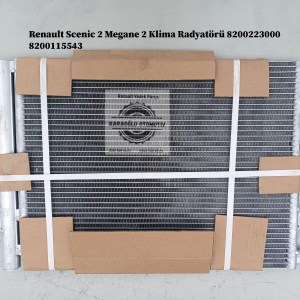 Renault Scenic 2 Megane 2 Klima Radyatörü 8200223000 8200115543
