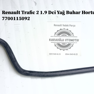 Renault Trafic 2 1.9 Dci Yağ Buhar Hortumu 7700115092
