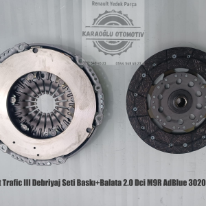 302050865R Renault Trafic 3 Debriyaj Seti Baskı+Balata 2.0 Dci M9R AdBlue