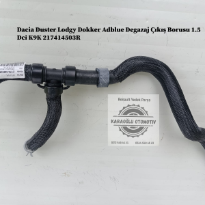Dacia Duster Lodgy Dokker Adblue Degazaj Çıkış Borusu 1.5 Dci K9K 217414503R