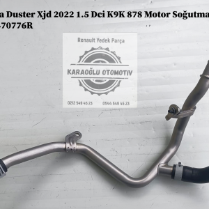 Dacia Duster Xjd 2022 1.5 Dci K9K 878 Motor Soğutma Borusu 210470776R