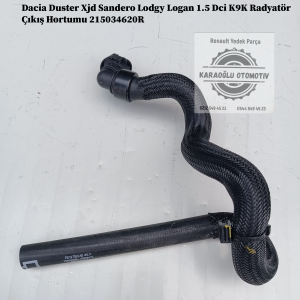 Dacia Duster Xjd Sandero Lodgy Logan 1.5 Dci K9K Radyatör Çıkış Hortumu 215034620R