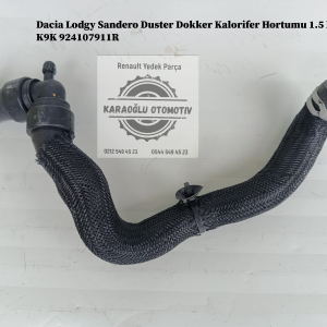 Dacia Lodgy Sandero Duster Dokker Kalorifer Hortumu 1.5 Dci K9K 924107911R