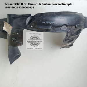 Renault Clio II Ön Çamurluk Davlumbazı Sol Komple 1998-2008 8200067074