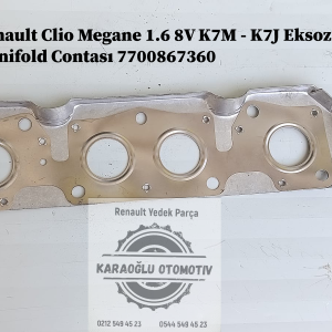 Renault Clio Megane 1.6 8V K7M - K7J Egzoz Manifold Contası 7700867360