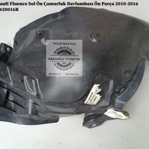 Renault Fluence Sol Ön Çamurluk Davlumbazı Ön Parça 2010-2016 638450016R
