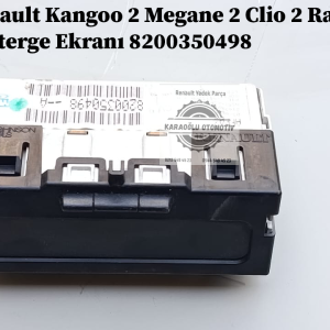 Renault Kangoo 2 Megane 2 Clio 2 Radyo Gösterge Ekranı 8200350498
