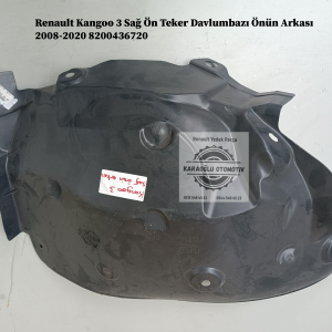 Renault Kangoo 3 Sağ Ön Teker Davlumbazı Önün Arkası 2008-2020 8200436720