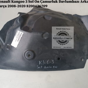 Renault Kangoo 3 Sol Ön Çamurluk Davlumbazı Arka Parça 2008-2020 8200436709