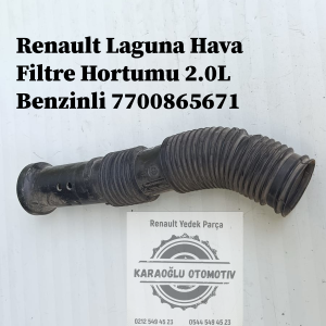 Renault Laguna Hava Filtre Hortumu 2.0L Benzinli 7700865671 7700861991