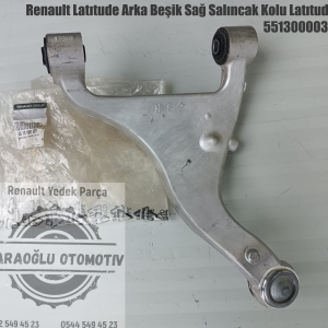 Renault Latıtude Arka Beşik Sağ Salıncak Kolu Latıtude 551300003R