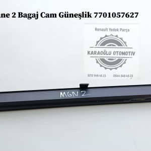 Renault Megane 2 Bagaj Cam Güneşlik 7701057627
