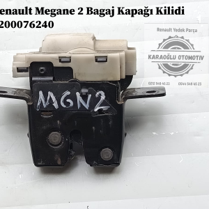 Renault Megane 2 Bagaj Kapağı Kilidi 8200076240