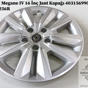 Renault Megane IV 16 İnç Jant Kapağı 403156990R 403153256R
