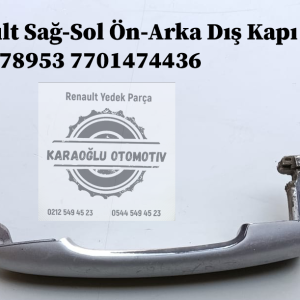 Renault Sağ-Sol Ön-Arka Dış Kapı Kolu 8200178953 7701474436