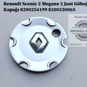 Renault Scenic 2 Megane 2 Jant Göbeği Kapağı 8200254199 8200230065