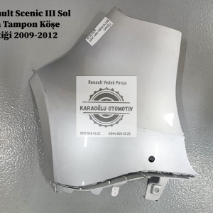 Renault Scenic III Sol Arka Tampon Köşe Plastiği 2009-2012 850172603R 850170001R
