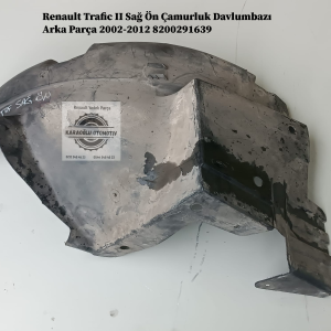 Renault Trafic II Sağ Ön Çamurluk Davlumbazı Arka Parça 2002-2012 8200291639