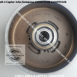 Renault Clio 4 Captur Arka Kampana 432007212R 432009234R