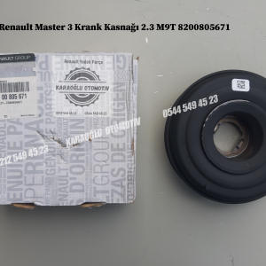 Renault Master 3 Krank Kasnağı 2.3 M9T 8200805671