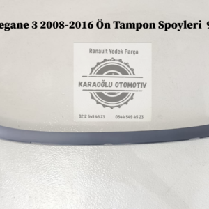 Renault Megane 3 2008-2016 Ön Tampon Spoyleri 960150024R