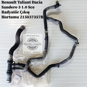 Renault Taliant Dacia Sandero 3 1.0 Sce Radyatör Çıkış Hortumu 215037357R
